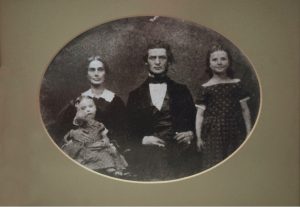 Early Salem residents Reverend Obed Dickinson and his wife Charlotte