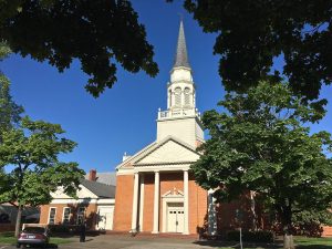 First Presbyterian Church in downtown Salem